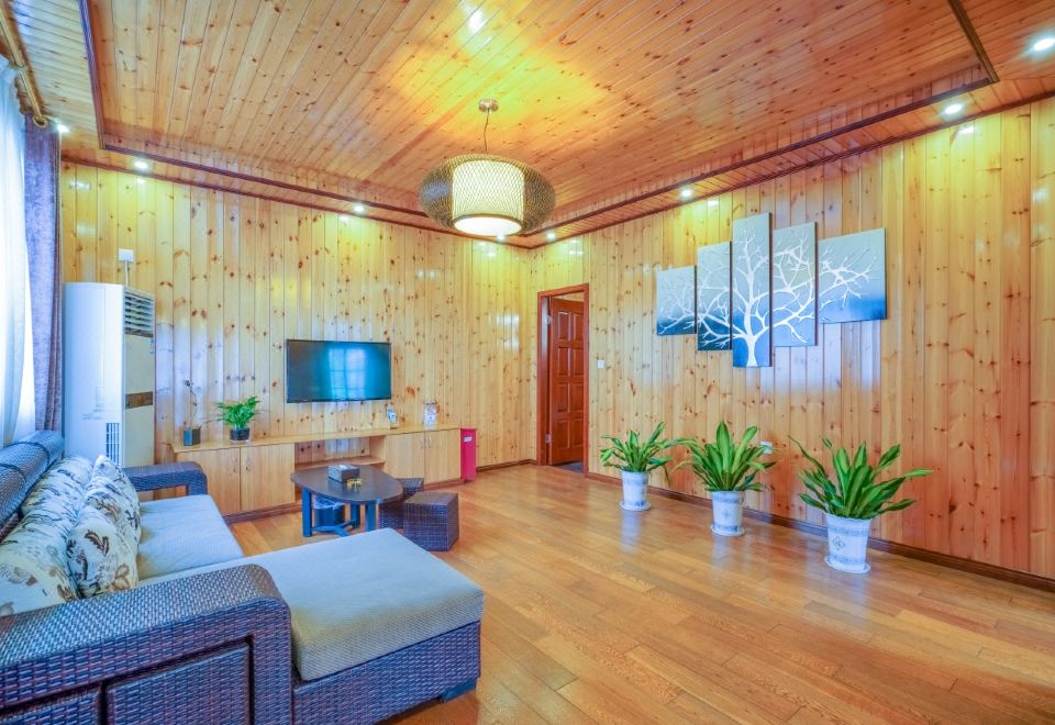 和风木屋【温泉入户+国粹麻将+宠物友好+私泡池】