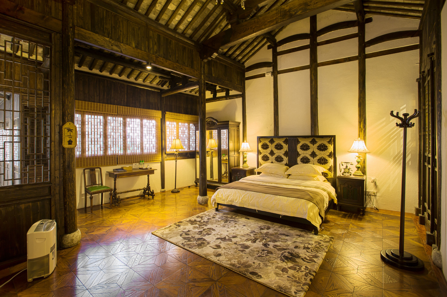 河景·一卧一厅套房（59号）（民国风浴缸+古雅家俱+超大会客厅）