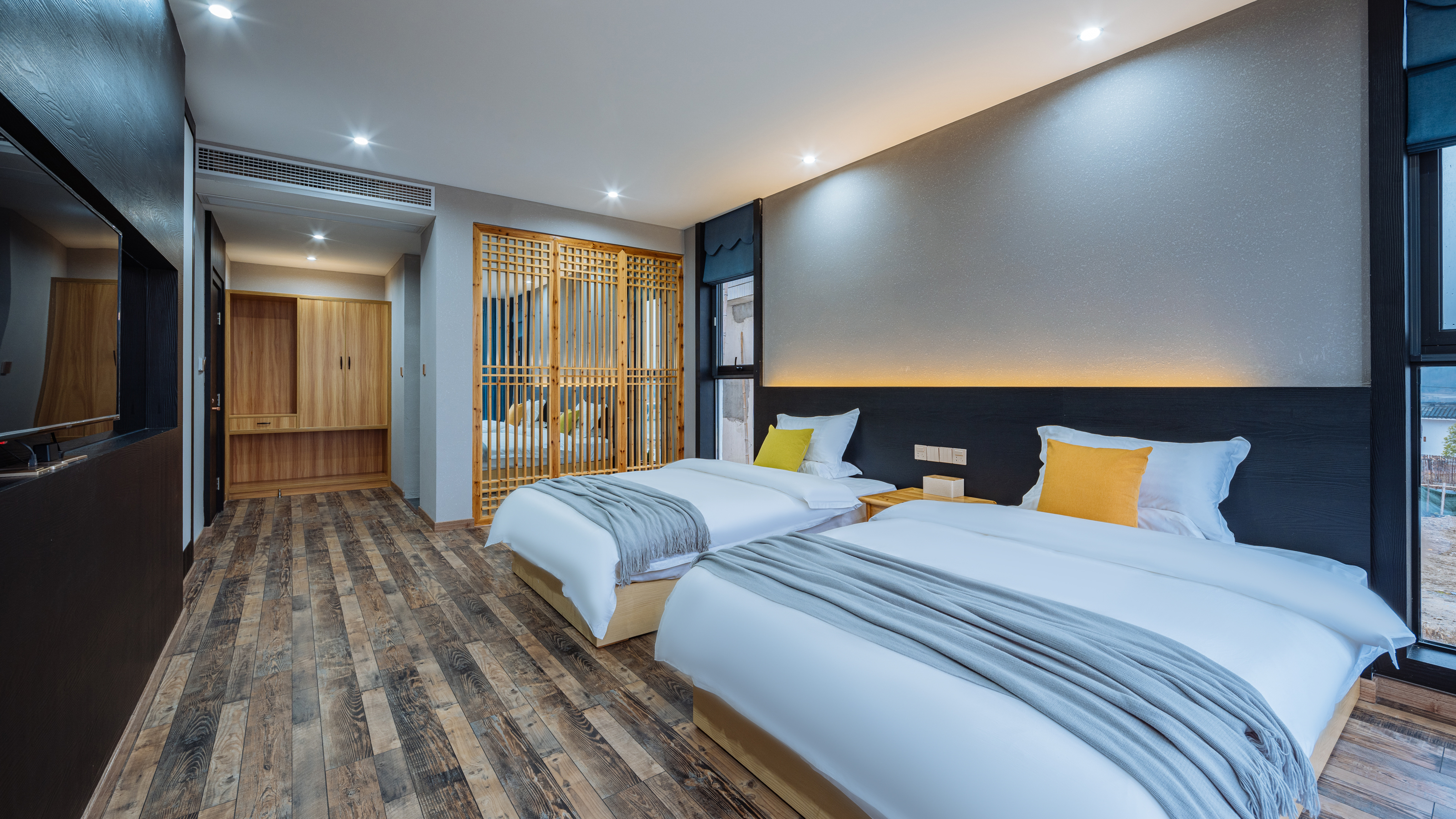 凡尘·田园双床房