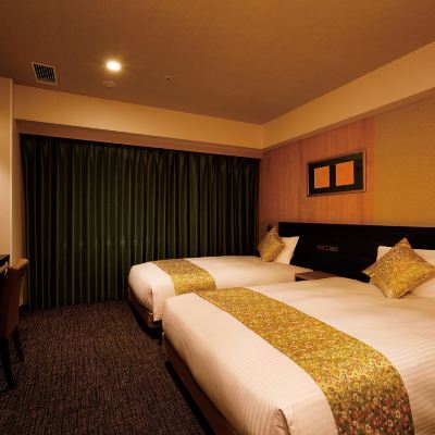 高級雙床房 禁菸 奈良天然溫泉大和魯內飯店優惠