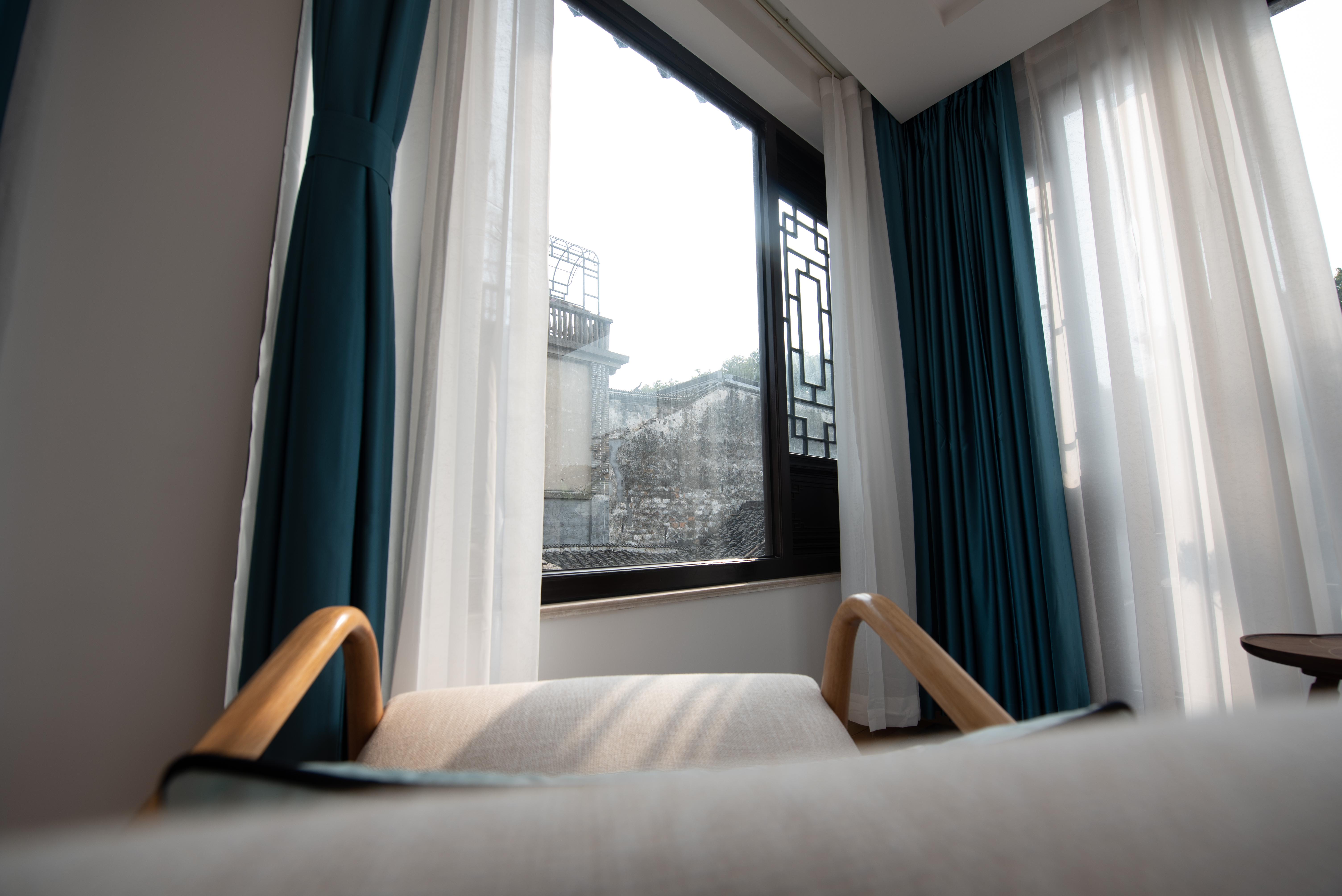 悠悦豪华全景露台双床家庭房