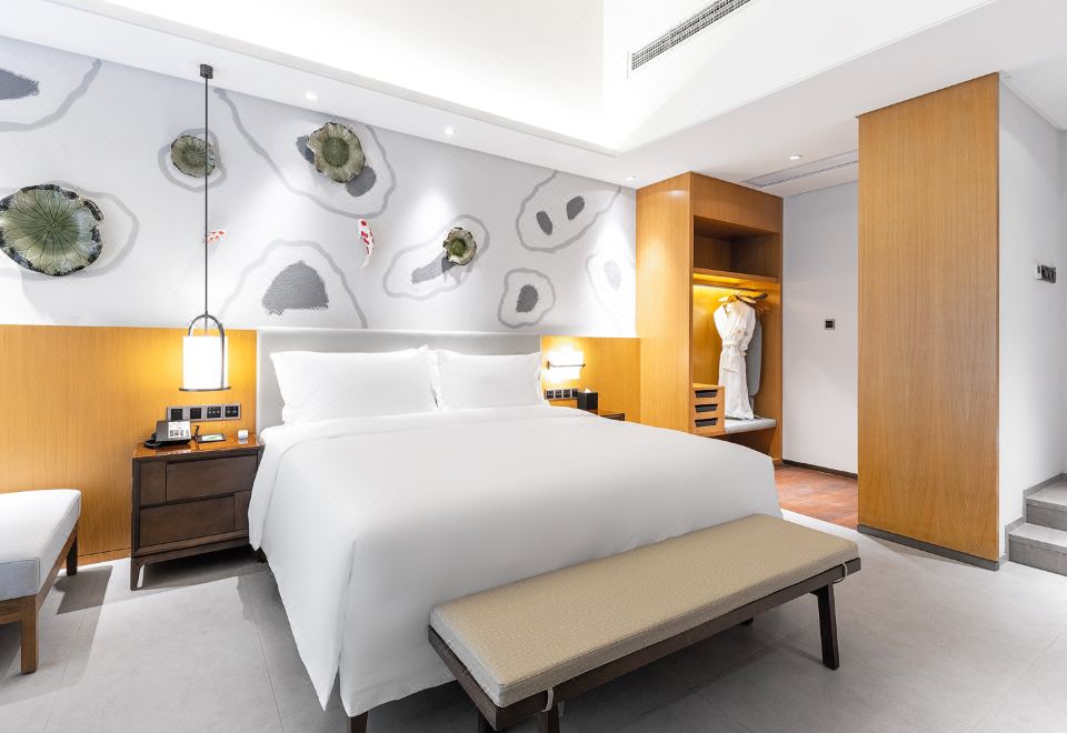 Qiyue ResortPrivate Heated Swimming Pool King Size Room