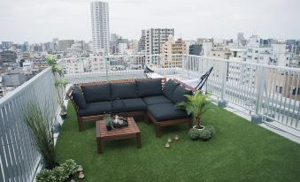 Sky Lounge Residence in Nippori with Skytree View