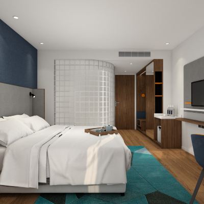 舒適高級房 大床 上海金橋中心智選假日飯店優惠