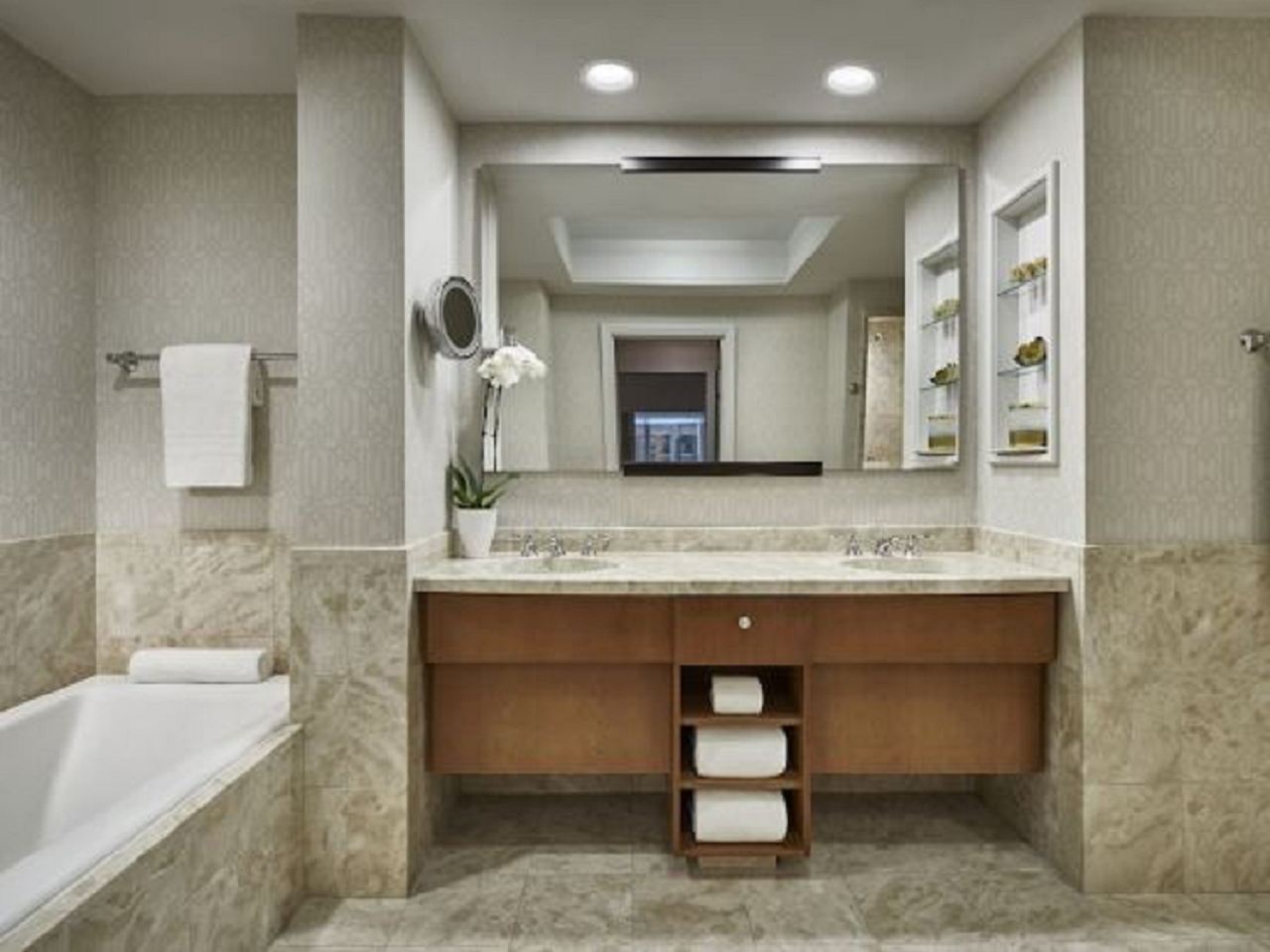 公园景两张双人床房