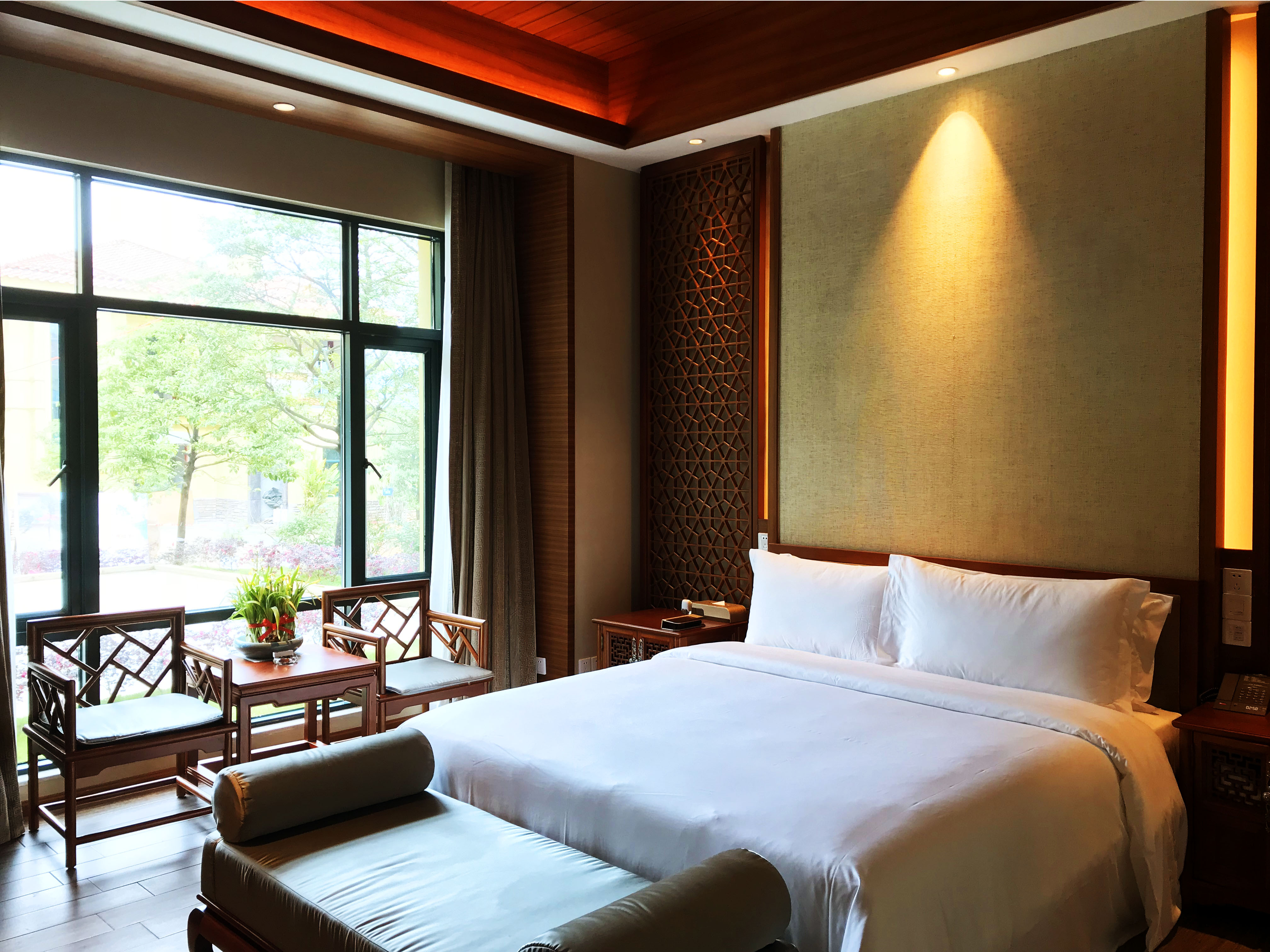 Regal Palace Hot Spring Hotel Guangzhou伴山别墅三房V1-独立泳池-私家泡池-麻将房-私家花园