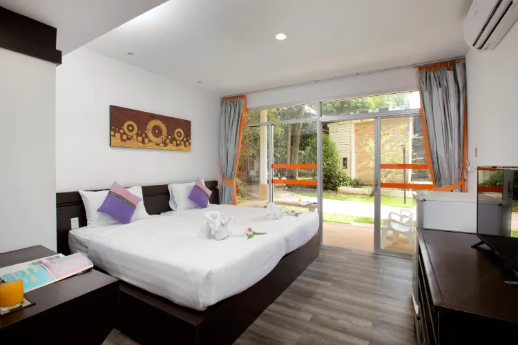 ห้องดีลักซ์วิลล่าวิวสวน
