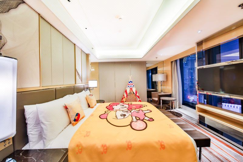 酷芽亲子卡通主题套房