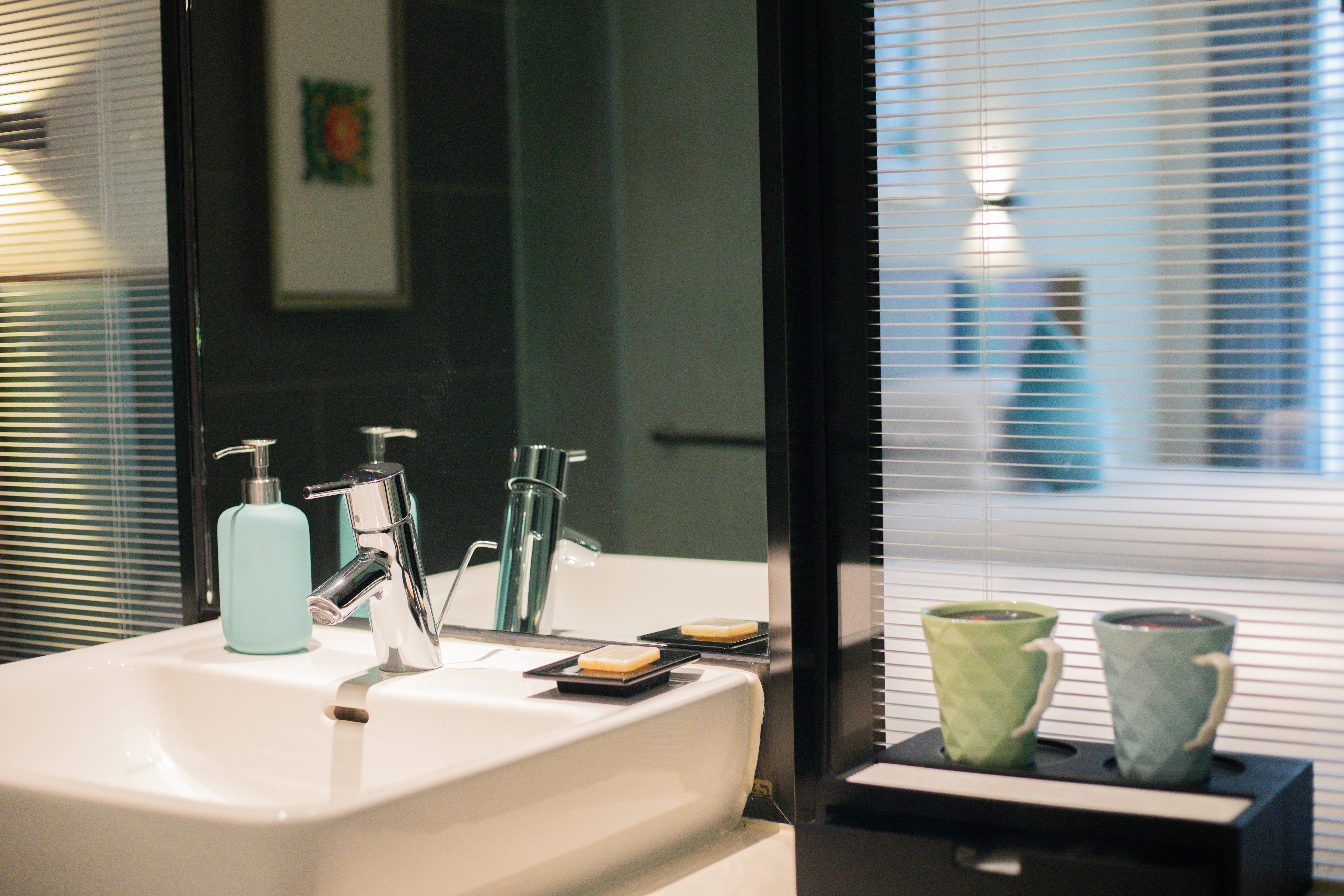 豪華超大雙床房+全景玻璃視野