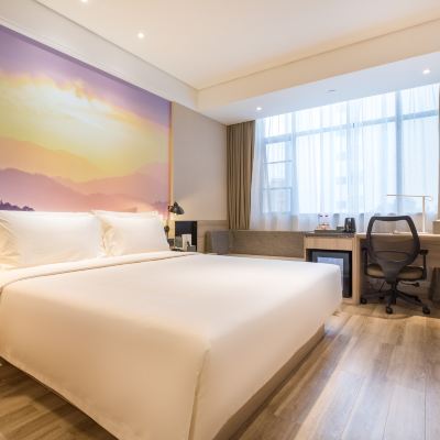 幾木大床房 廣州花都廣場地鐵站亞朵飯店優惠