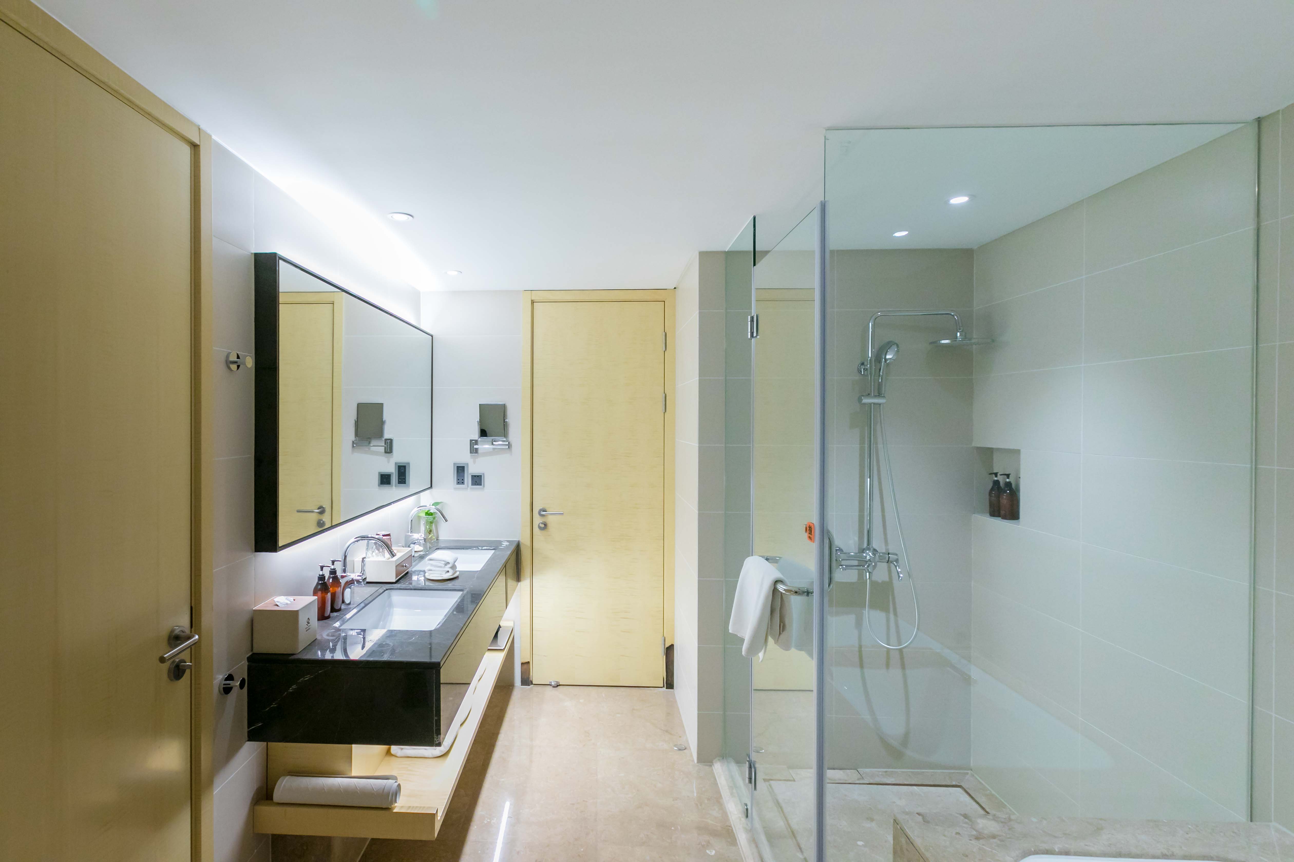 舒雅·城景双床房（休闲沙发+办公桌）