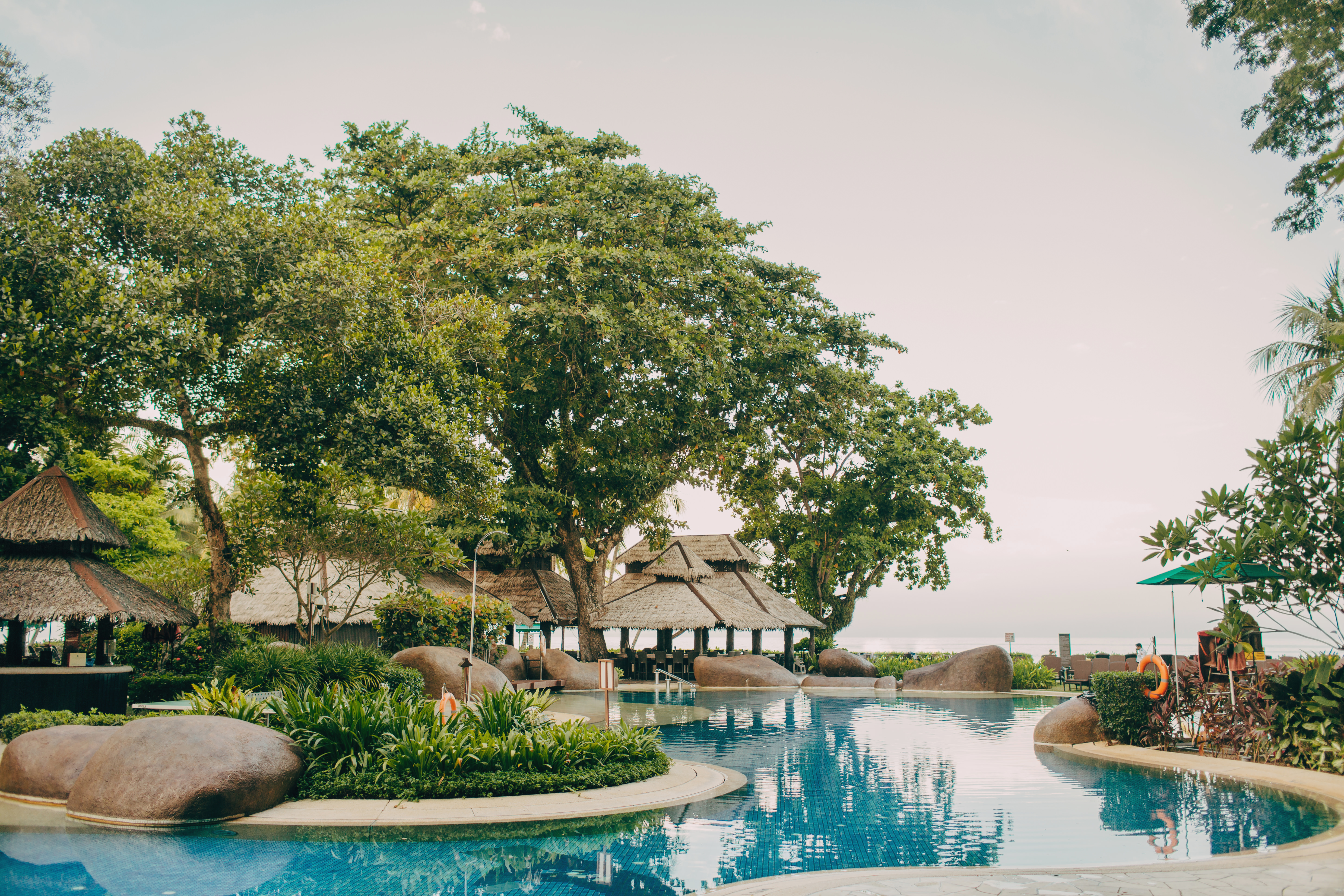 Shangri-La Rasa Sayang, Penang花園翼高級家庭海景房