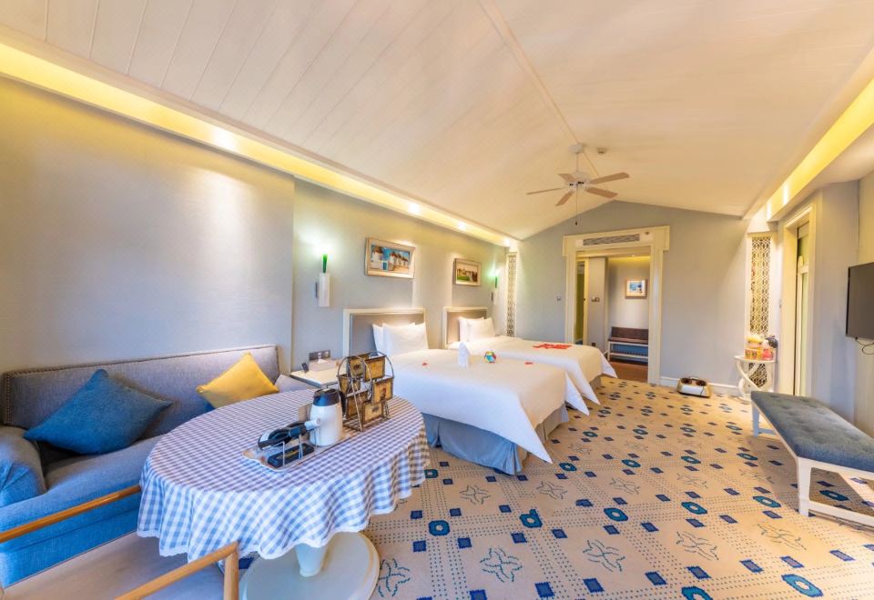 奢華私湯雙床房