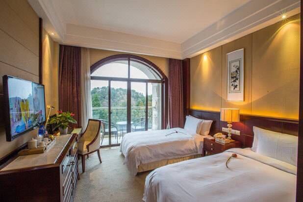 負氧離子園景雙床房