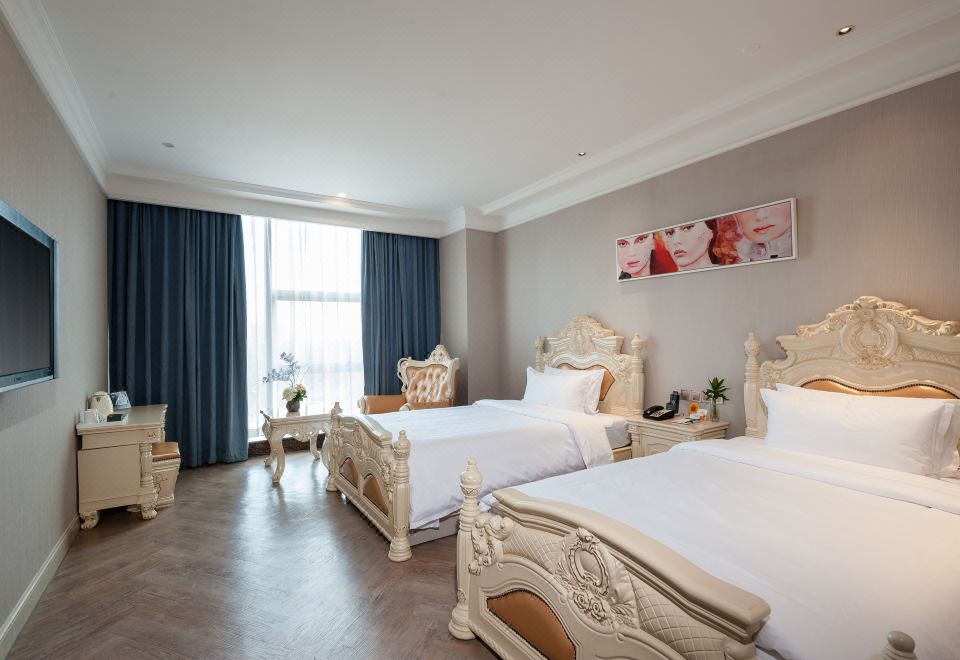 园景双床房（欧式风格+公园景观）