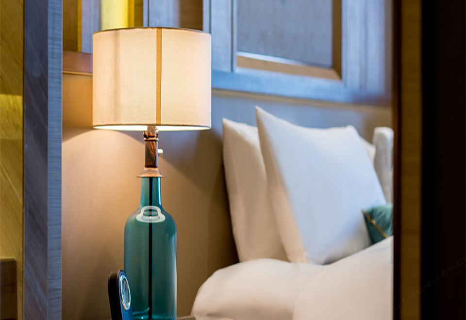 高级园景双床房