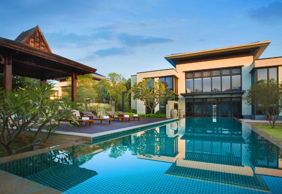 Seaview Resort XiamenHaiyuan Pavilion Pool Villa 4 Bedrooms