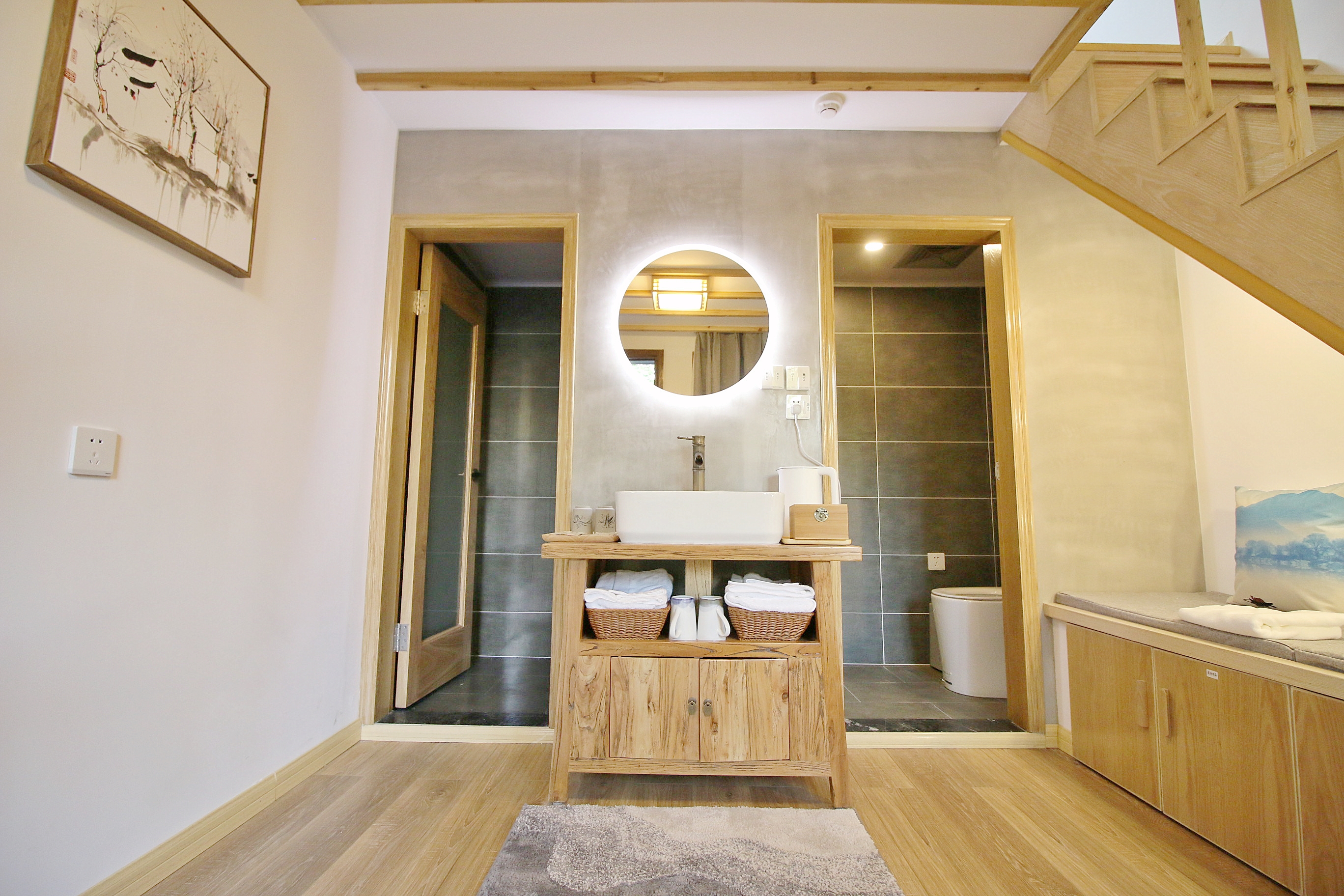 趣舍|复式温馨大床房（复式loft阁楼+仰卧天景）