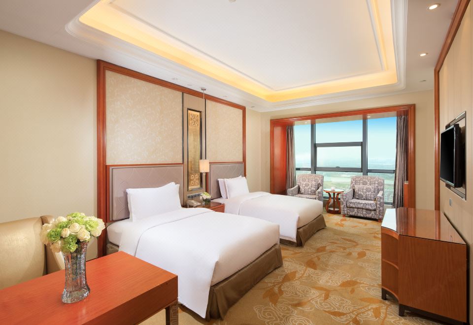 豪华双床房-下沉式浴缸