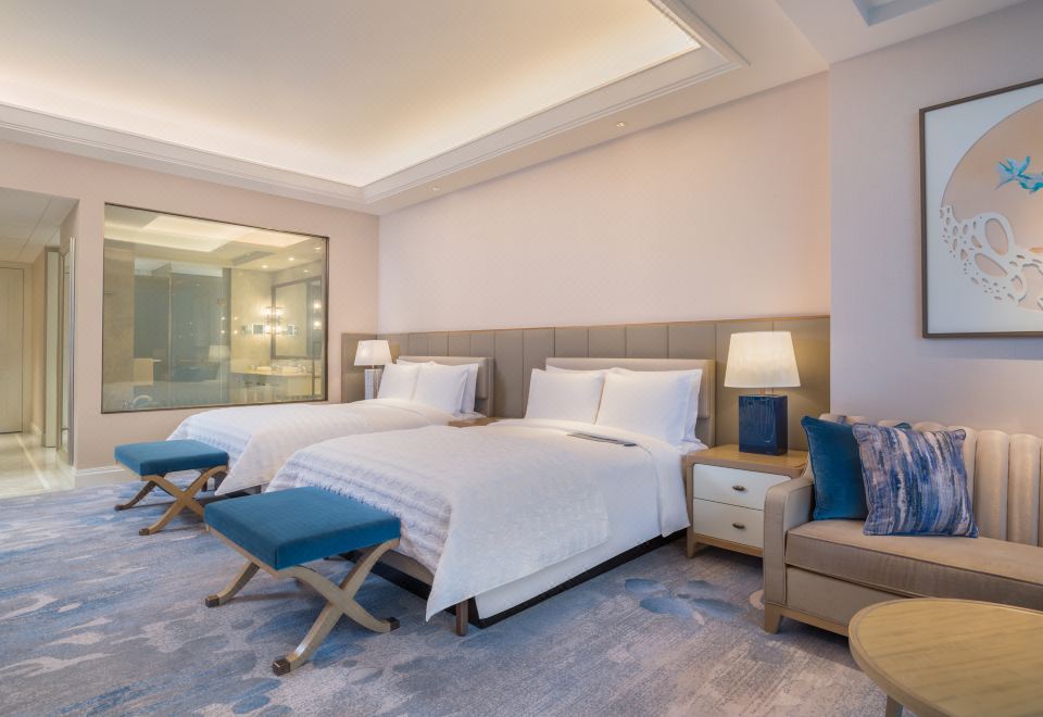 高空俱樂部180度全湖景雙床房