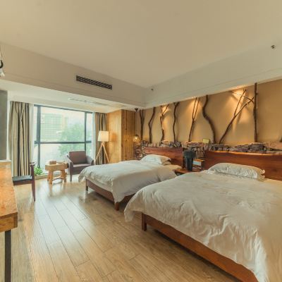 天門景觀品質雙床間 張家界森木年華設計酒店優惠