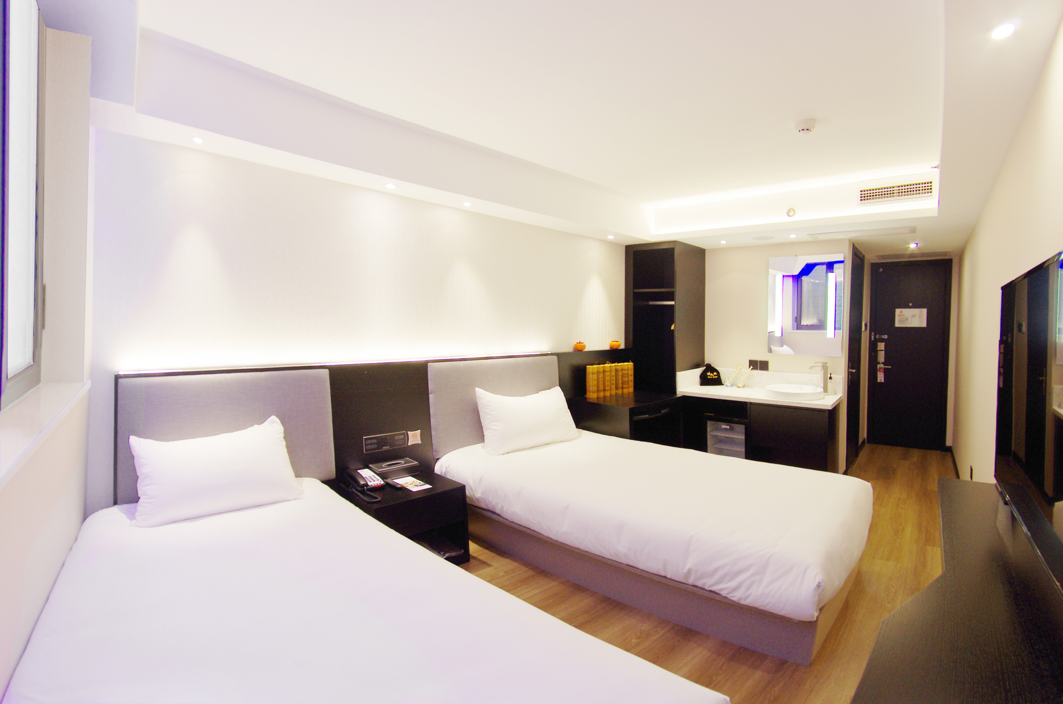 双床房（小冰箱+茶包Coffee）