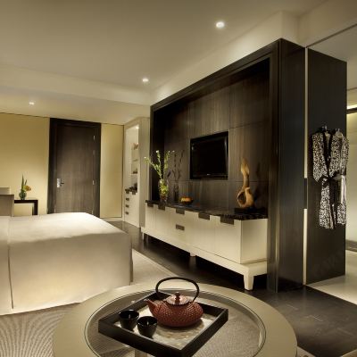 豪華河景大床房丨超大圓形浴缸 天津海河悅榕莊優惠