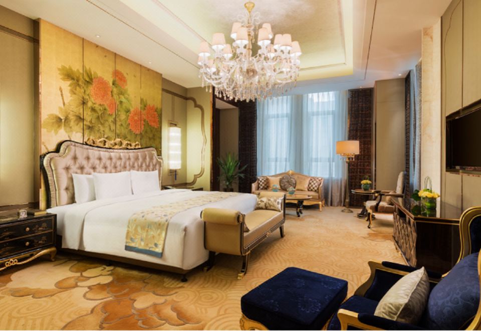 总统套房（畅享欢乐时光+高楼层风景尽收眼底）