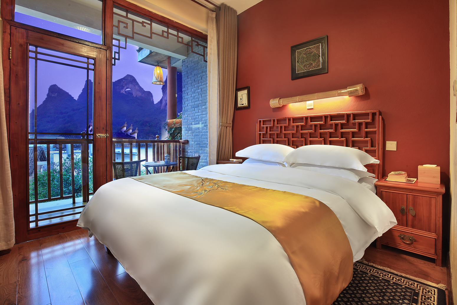 月亮山景阳台亲子房（柚林围炉煮茶+私享月亮山+古韵茶室）