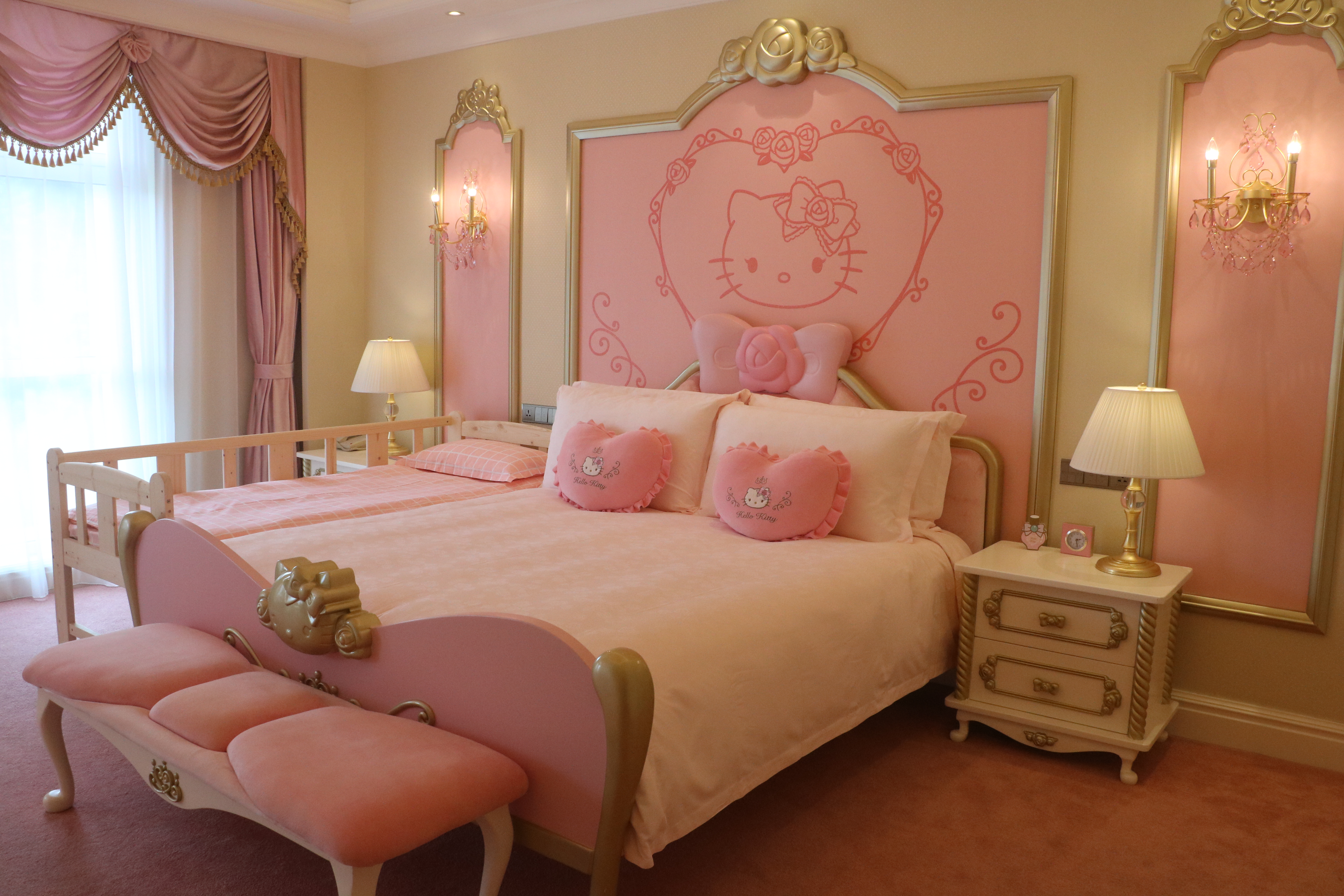 Hello Kitty主題豪華景觀親子房