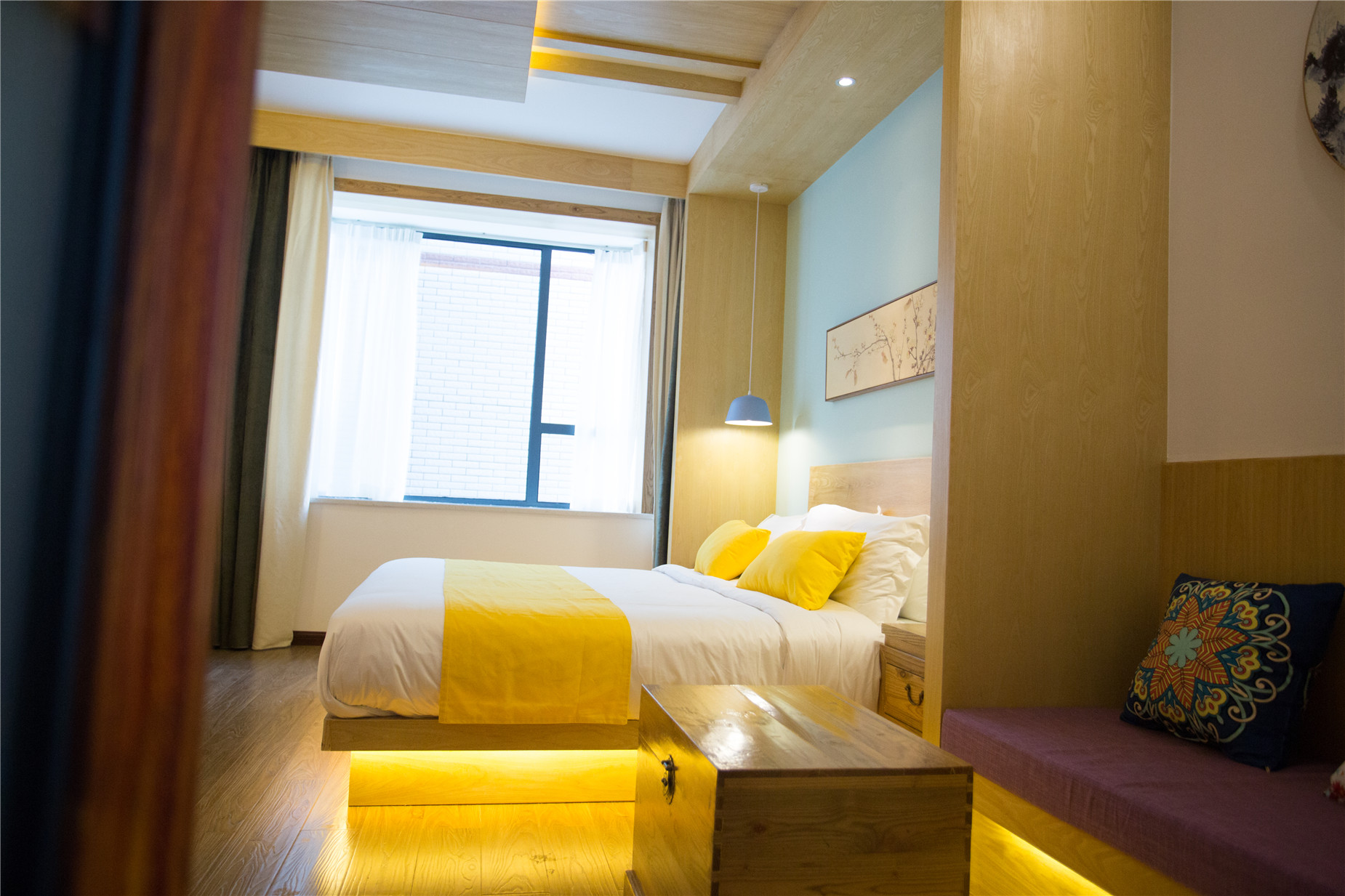 禪燈半月大床房