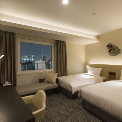 毗鄰2間豪華雙床房 大阪普樂美雅凱賓總統飯店優惠