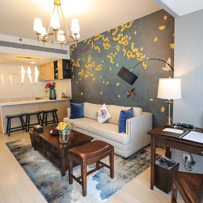 城景陽光雅悅浪漫套房 麒韻飯店公寓（青島萬象城五四廣場店）優惠