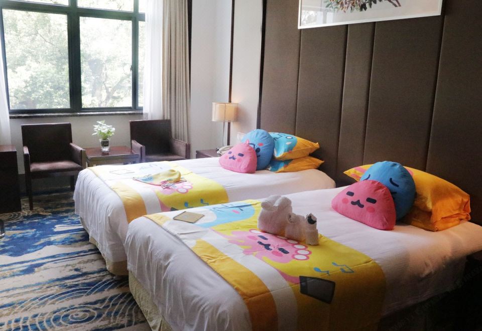 亲子主题双床房