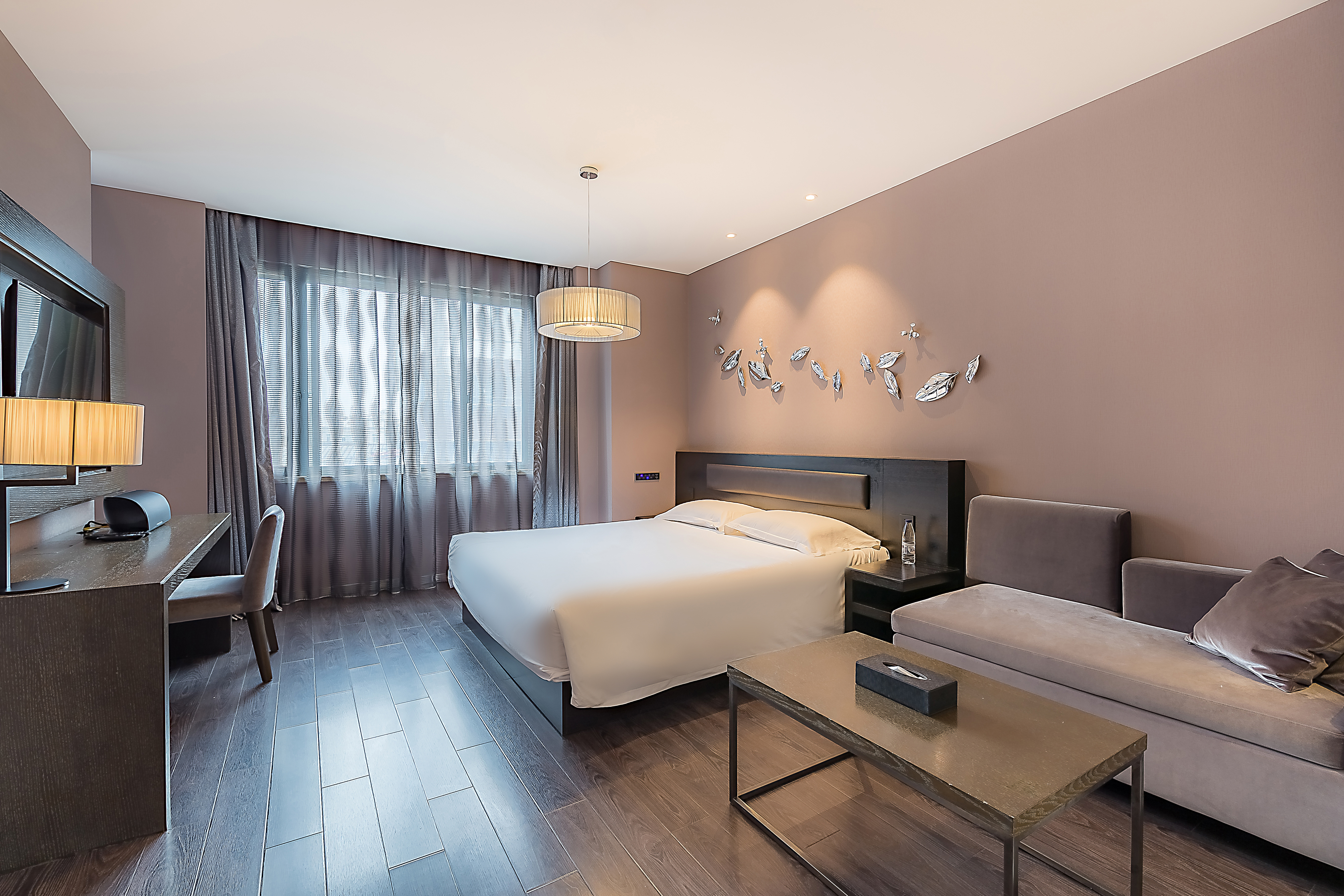 水晶豪华家庭套房（电视投屏+小冰箱）