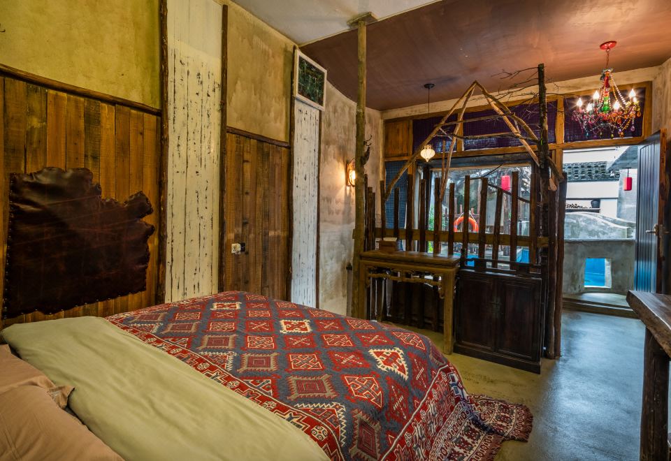 芷诗·地暖私汤房|泳池景+下沉卧室+进口水壶+艺术马桶