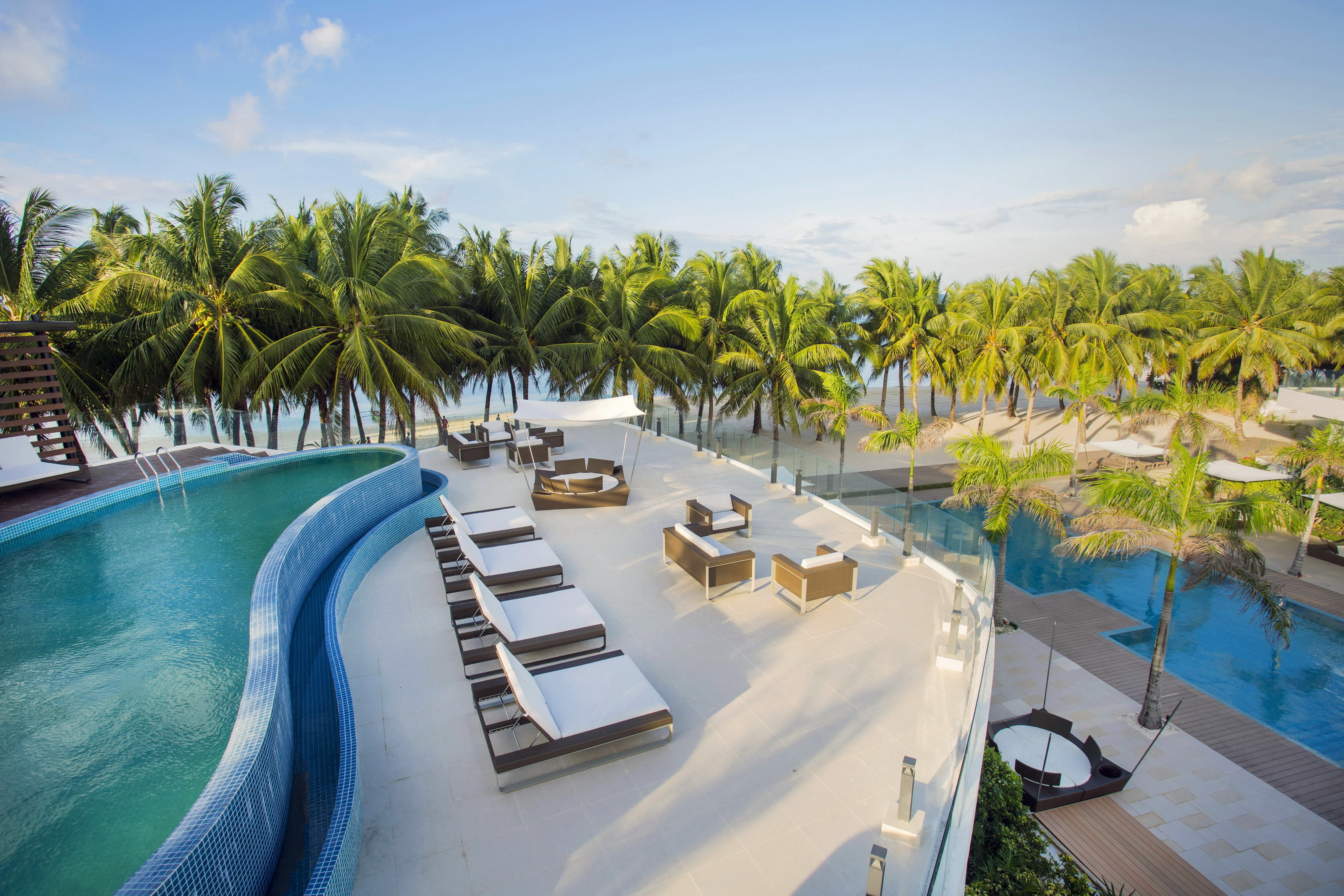 迈阿密海景总统套房带私人泳池