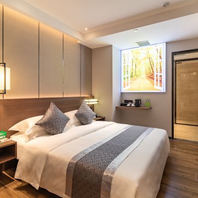 溫馨大床房（無窗）（深度好眠+新風系統） 旭爾皇飯店（廈門SM城市廣場高崎國際機場店）優惠