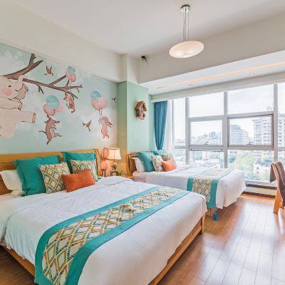 投屏觀影親子房 杭州西湖柒號飯店式公寓優惠