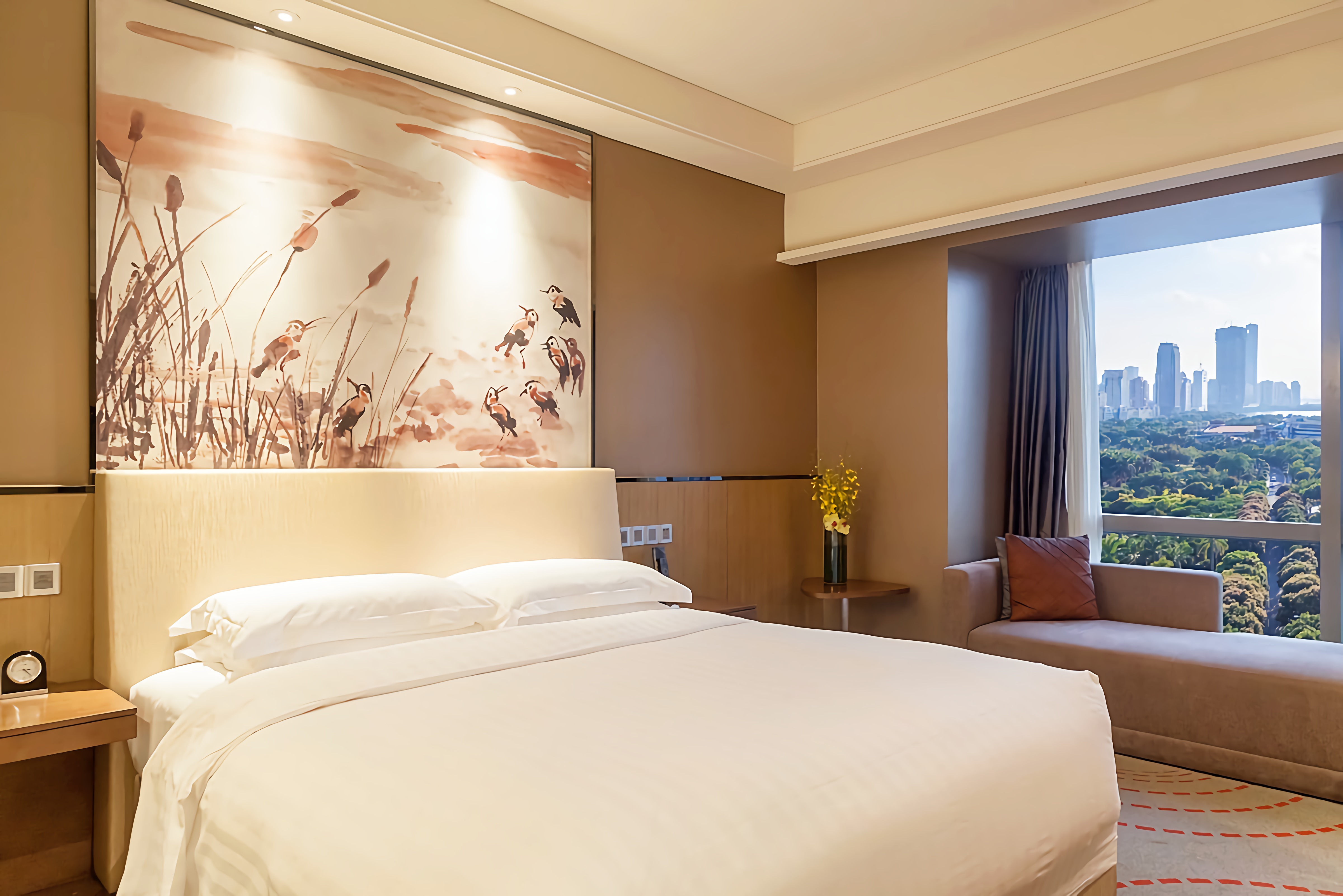 豪华园景大床房