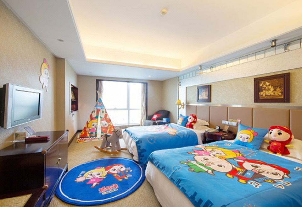 猪猪侠酷芽觅海景亲子双床房