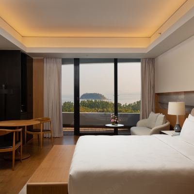 豪華園林海景大床房 廣州南沙花園酒店優惠