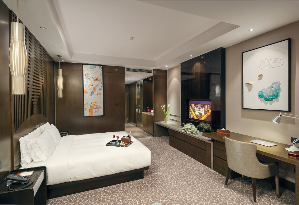 豪華低敏大床房（Acca Kappa洗護用品）智能馬桶