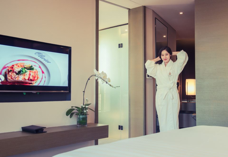 太平洋贵宾套房丨超大开间丨观景浴缸