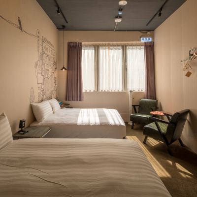 豪華四人房 台北町記憶旅店優惠