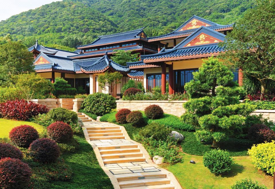 四臥C型別墅-獨立溫泉泡池及泳池