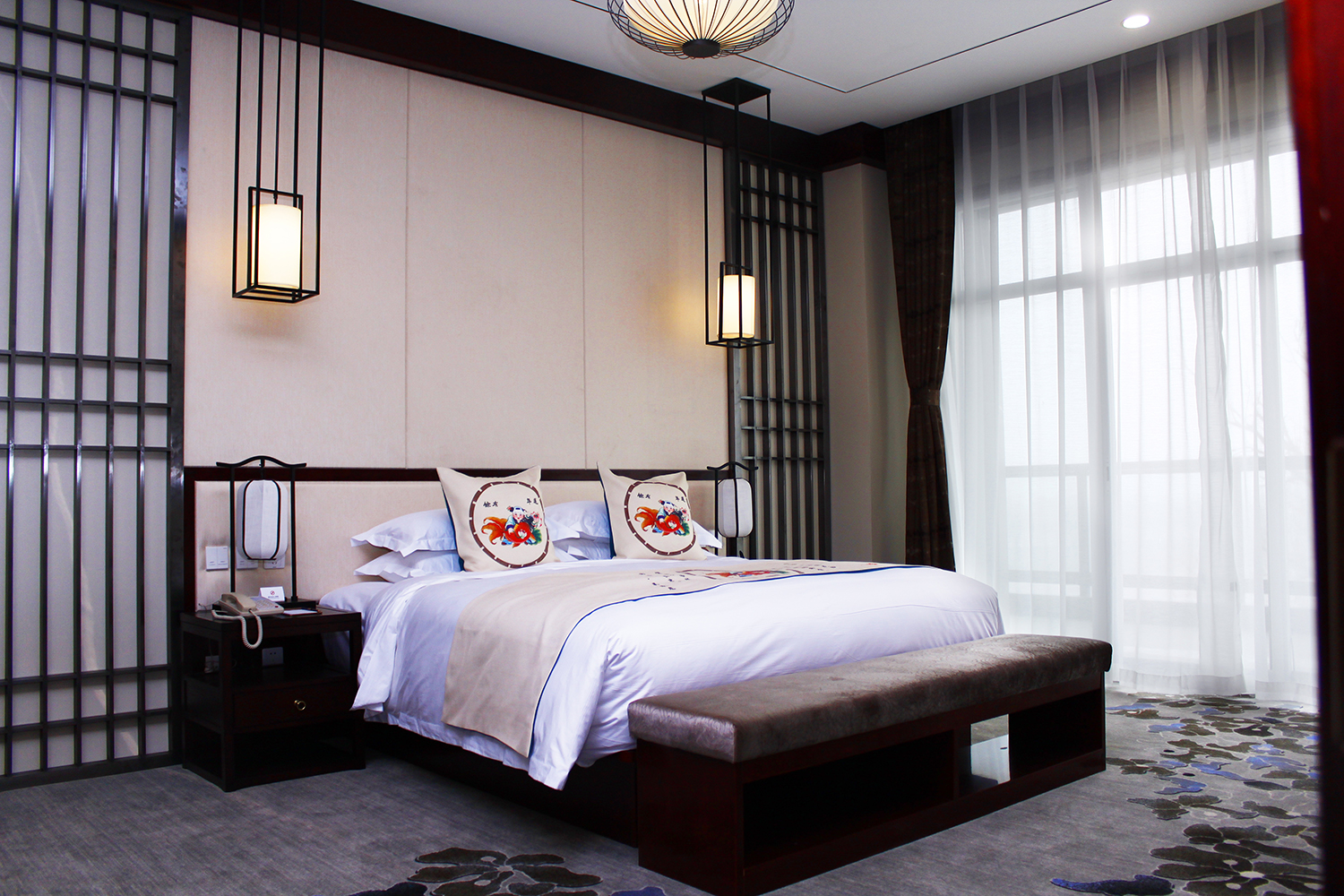 豪华河景套房|两室两厅