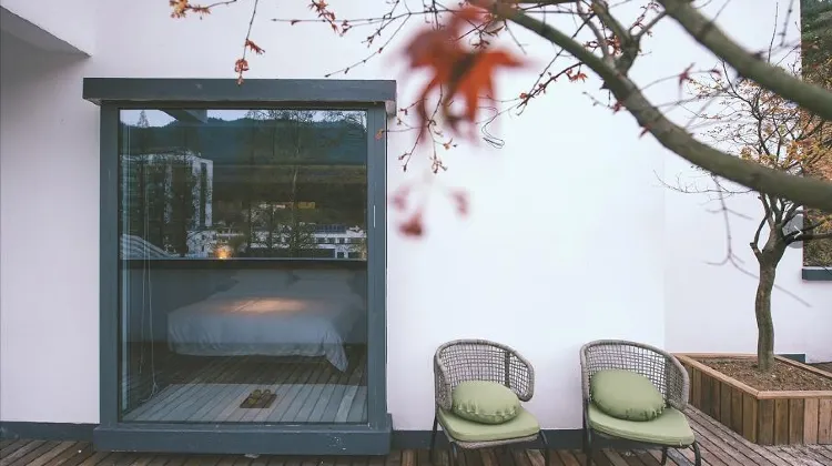 蓮花 ヴィラ 部屋
