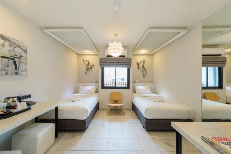 ห้องสแตนดาร์ด เตียงเดี่ยว 2 เตียง