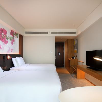 花園雙床房 珠海橫琴希爾頓花園酒店優惠